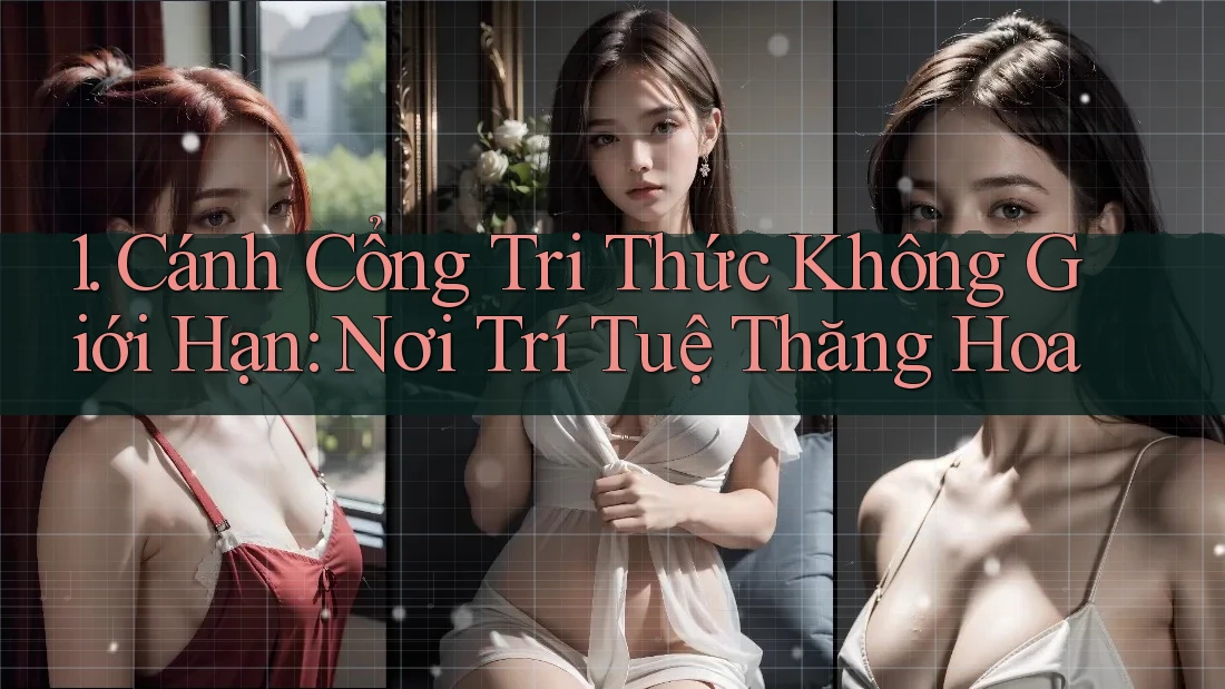 1. Cánh Cổng Tri Thức Không Giới Hạn: Nơi Trí Tuệ Thăng Hoa 1. Cánh Cổng Tri Thức Không Giới Hạn: Nơi Trí Tuệ Thăng Hoa