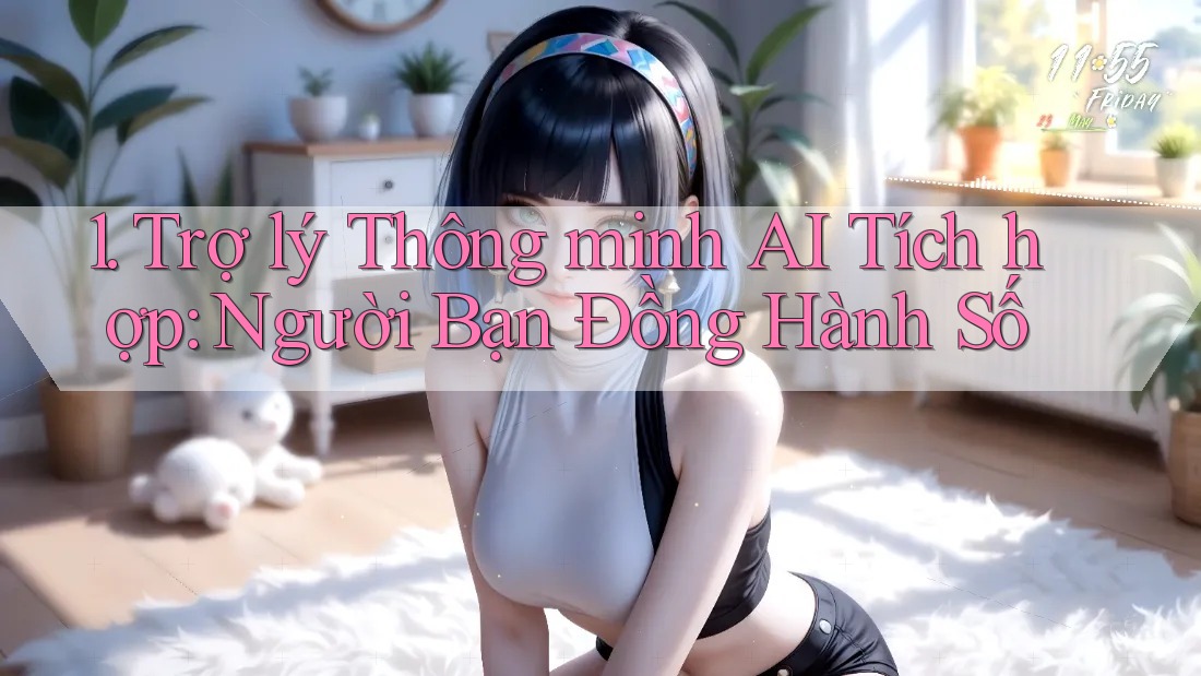 1. Trợ lý Thông minh AI Tích hợp: Người Bạn Đồng Hành Số