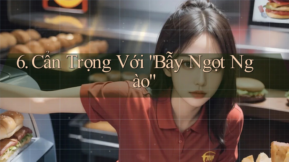 6. Cẩn Trọng Với ”Bẫy Ngọt Ngào“