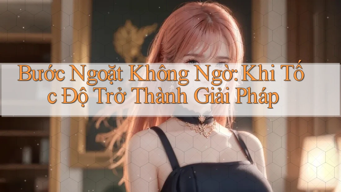 Bước Ngoặt Không Ngờ: Khi Tốc Độ Trở Thành Giải Pháp