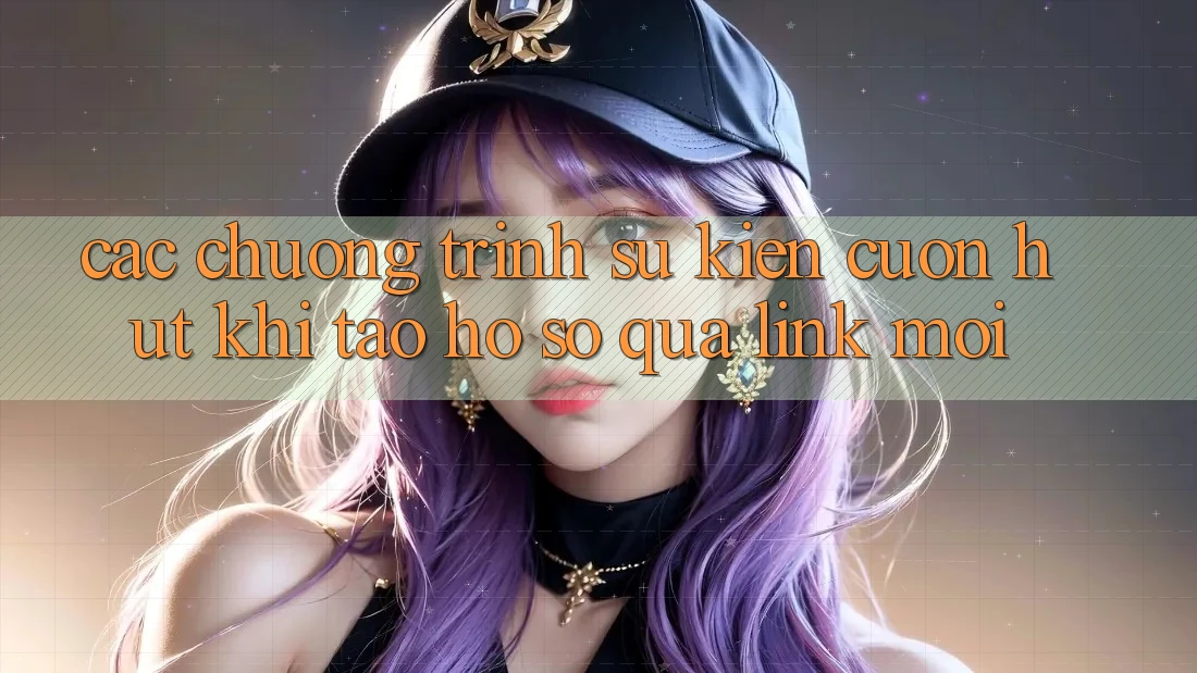 Các chương trình sự kiện cuốn hút khi tạo hồ sơ qua link mới