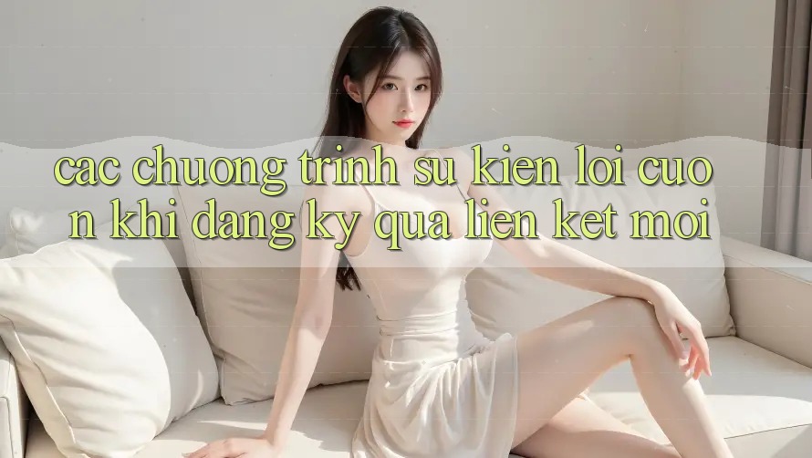 Các chương trình sự kiện lôi cuốn khi đăng ký qua liên kết mới Các chương trình sự kiện lôi cuốn khi đăng ký qua liên kết mới