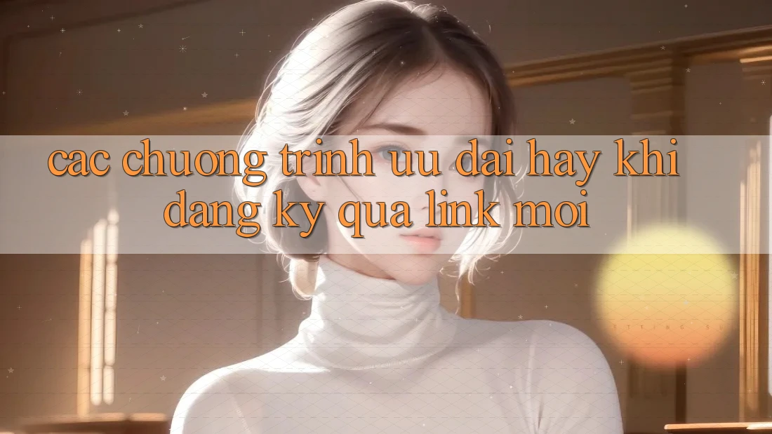 Các chương trình ưu đãi hay khi đăng ký qua link mới Các chương trình ưu đãi hay khi đăng ký qua link mới