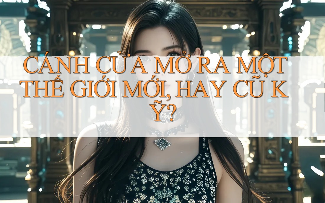 CÁNH CỬA MỞ RA MỘT THẾ GIỚI MỚI, HAY CŨ KỸ?