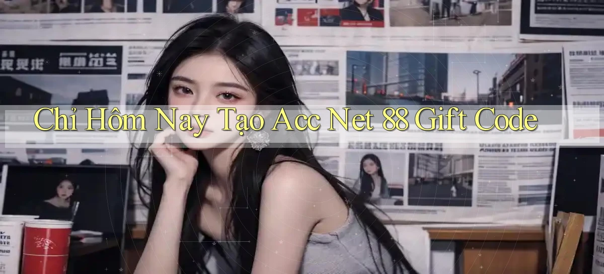 chỉ hôm nay tạo acc net 88 gift code