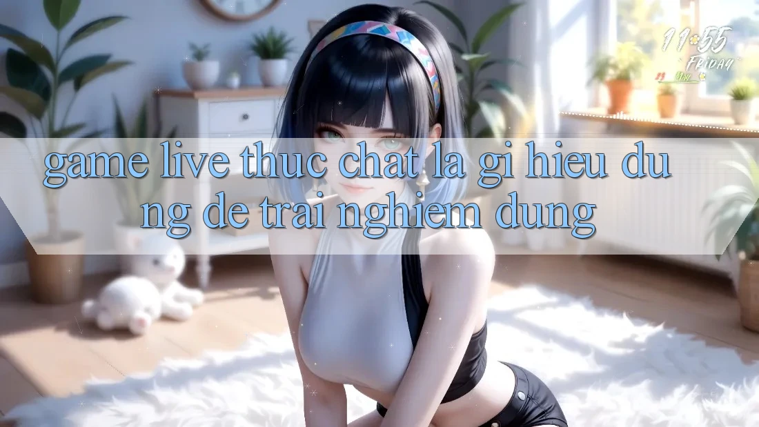 “Game Live” Thực Chất Là Gì? Hiểu Đúng Để Trải Nghiệm Đúng “Game Live” Thực Chất Là Gì? Hiểu Đúng Để Trải Nghiệm Đúng