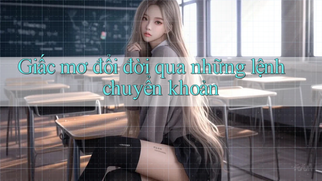 Giấc mơ đổi đời qua những lệnh chuyển khoản Giấc mơ đổi đời qua những lệnh chuyển khoản