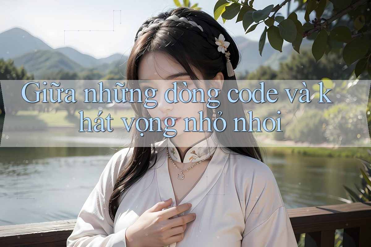 Giữa những dòng code và khát vọng nhỏ nhoi Giữa những dòng code và khát vọng nhỏ nhoi