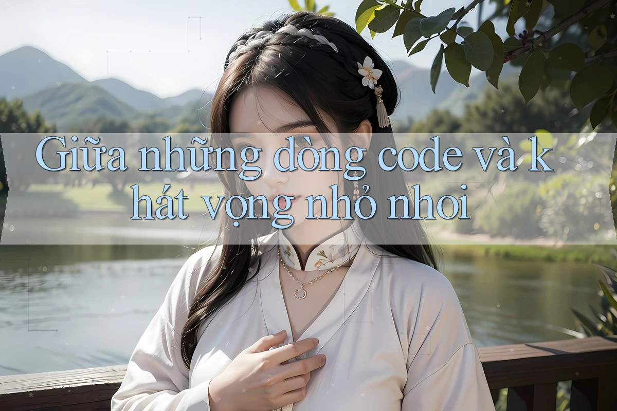 Giữa những dòng code và khát vọng nhỏ nhoi Giữa những dòng code và khát vọng nhỏ nhoi