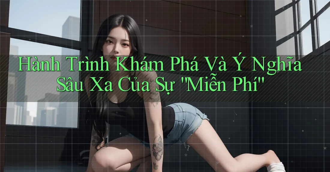 Hành Trình Khám Phá Và Ý Nghĩa Sâu Xa Của Sự ”Miễn Phí Hành Trình Khám Phá Và Ý Nghĩa Sâu Xa Của Sự ”Miễn Phí