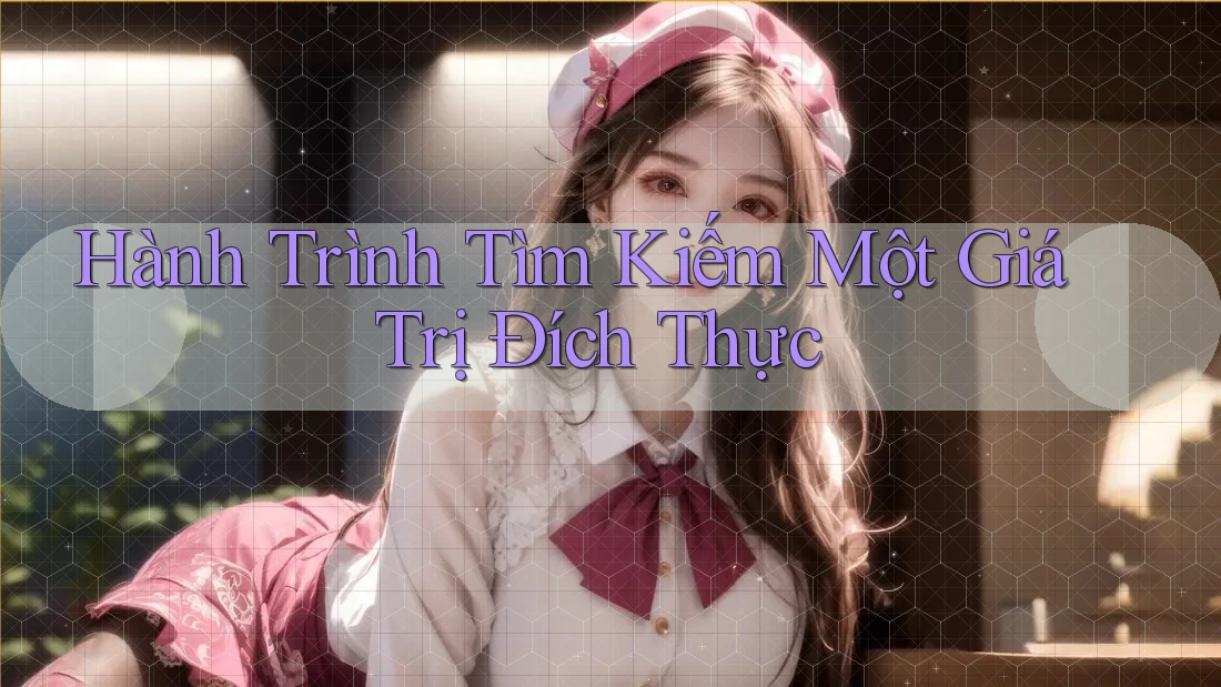 Hành Trình Tìm Kiếm Một Giá Trị Đích Thực