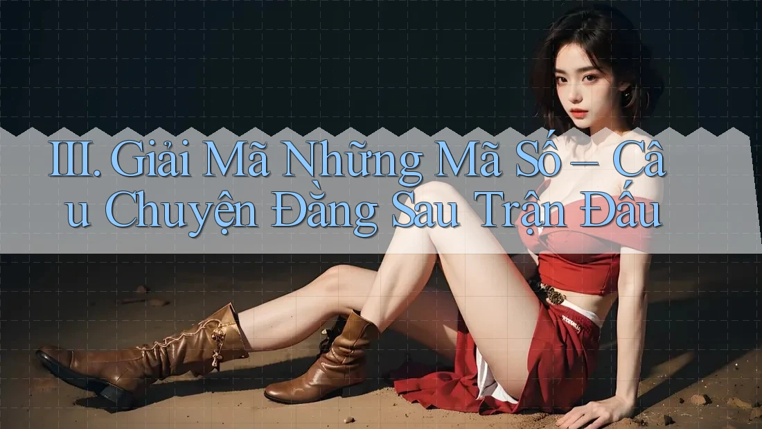 III. Giải Mã Những Mã Số – Câu Chuyện Đằng Sau Trận Đấu III. Giải Mã Những Mã Số – Câu Chuyện Đằng Sau Trận Đấu