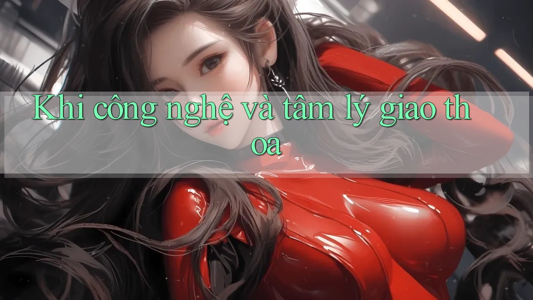Khi công nghệ và tâm lý giao thoa Khi công nghệ và tâm lý giao thoa