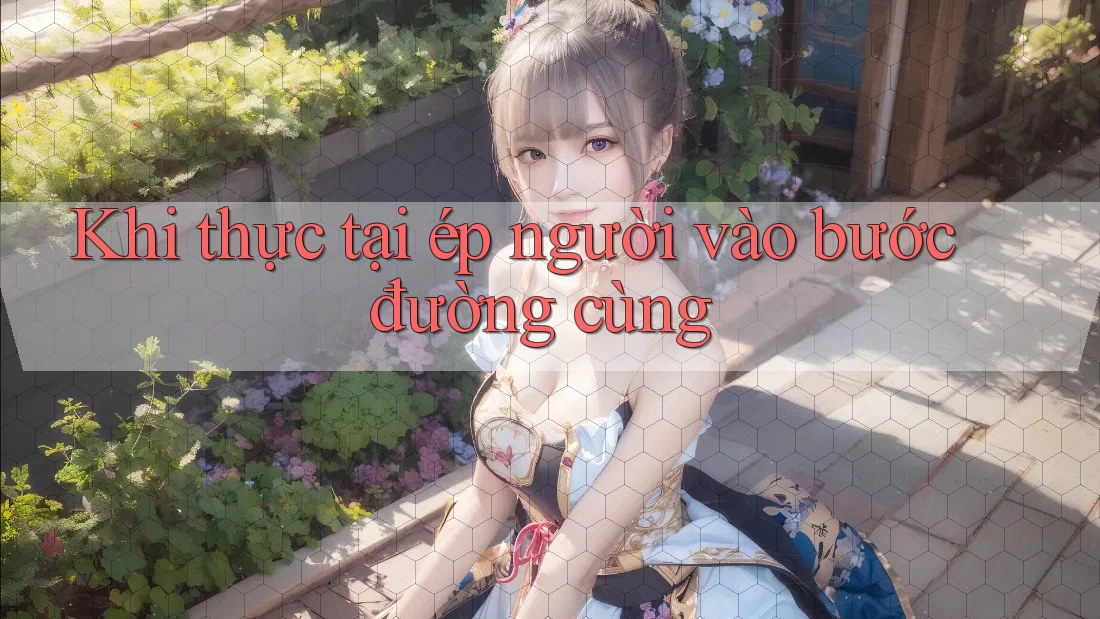 Khi thực tại ép người vào bước đường cùng Khi thực tại ép người vào bước đường cùng