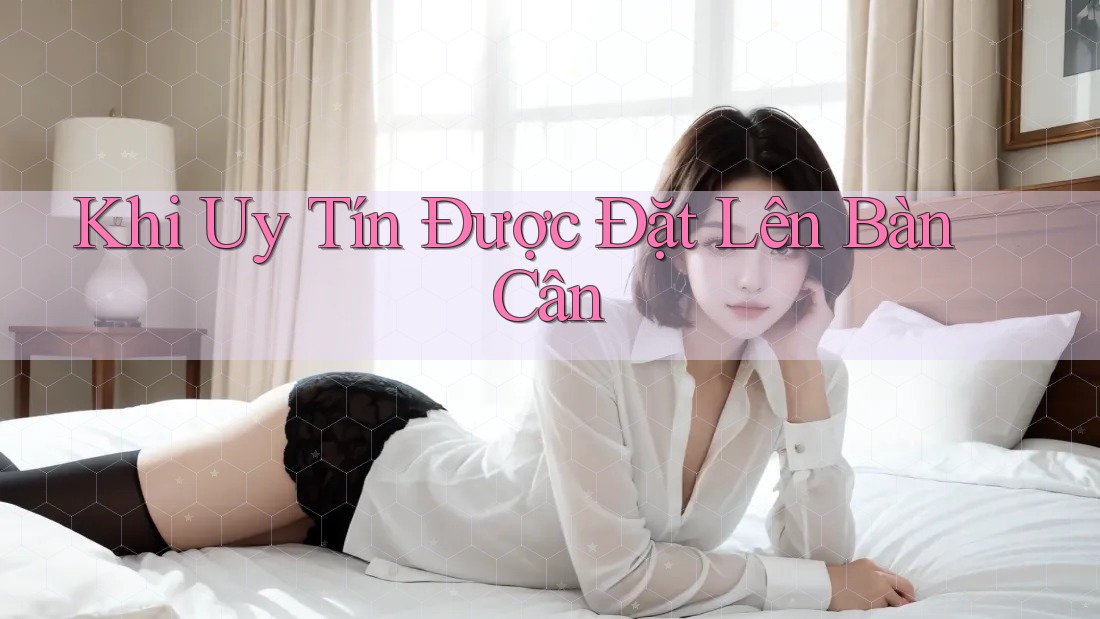 Khi Uy Tín Được Đặt Lên Bàn Cân Khi Uy Tín Được Đặt Lên Bàn Cân