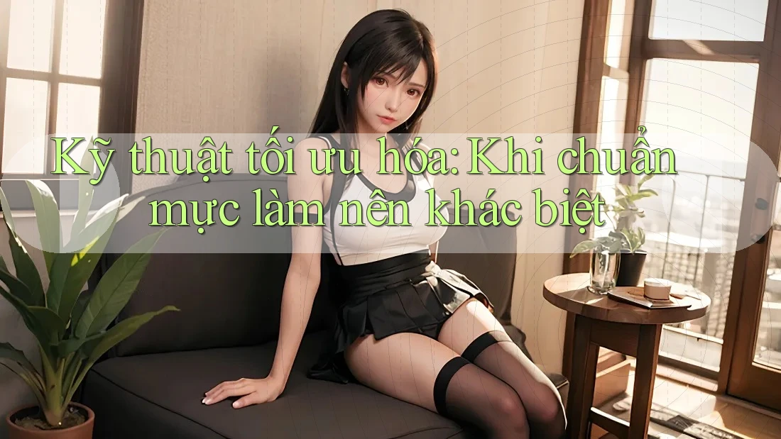 Kỹ thuật tối ưu hóa: Khi chuẩn mực làm nên khác biệt