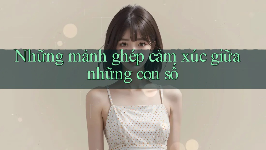Những mảnh ghép cảm xúc giữa những con số Những mảnh ghép cảm xúc giữa những con số