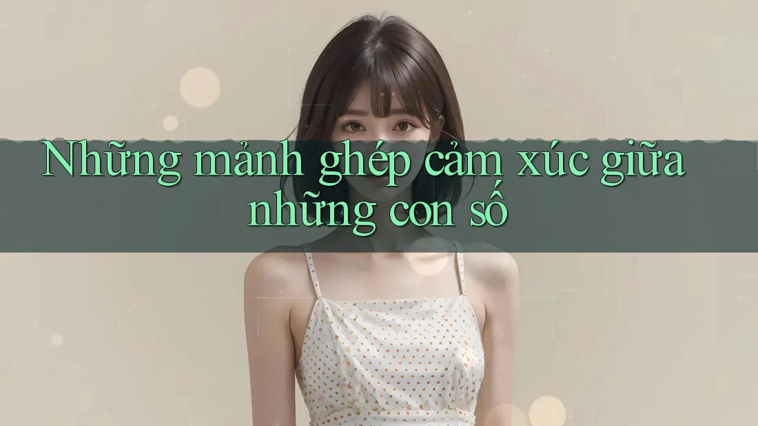 Những mảnh ghép cảm xúc giữa những con số Những mảnh ghép cảm xúc giữa những con số