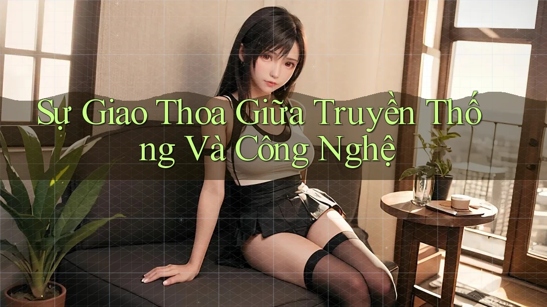 Sự giao thoa giữa truyền thống và công nghệ Sự giao thoa giữa truyền thống và công nghệ