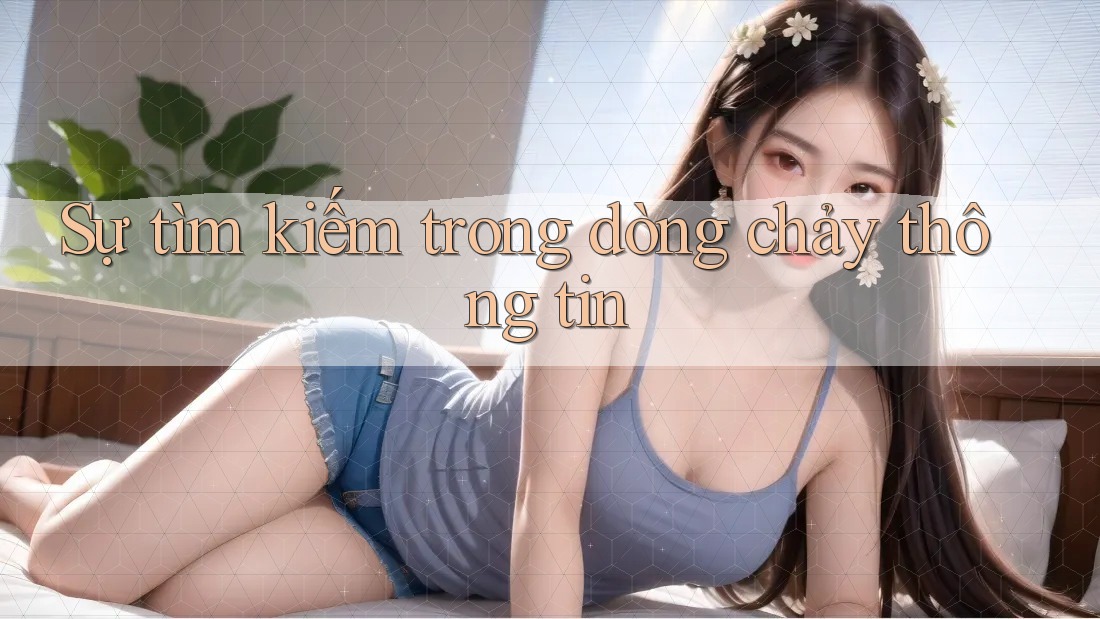 Sự tìm kiếm trong dòng chảy thông tin Sự tìm kiếm trong dòng chảy thông tin