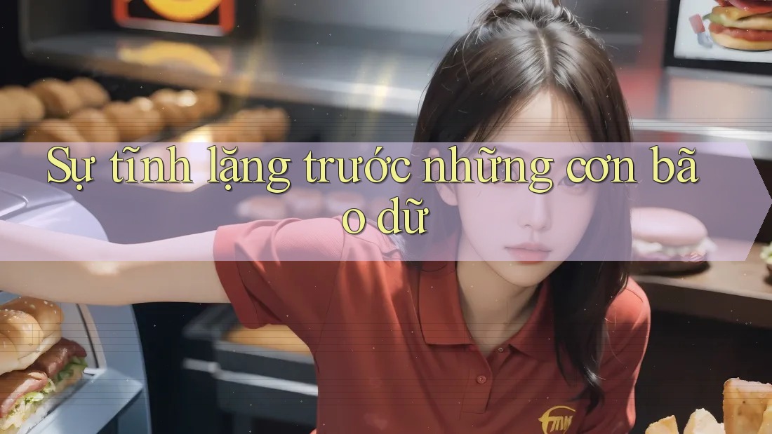 Sự tĩnh lặng trước những cơn bão dữ Sự tĩnh lặng trước những cơn bão dữ