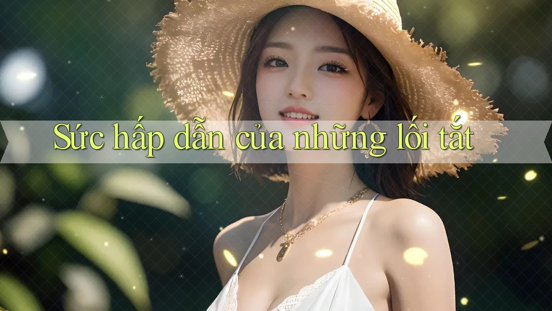 Sức hấp dẫn của những lối tắt Sức hấp dẫn của những lối tắt