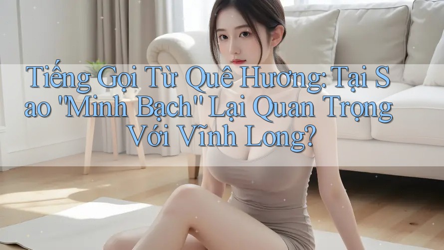 Tiếng Gọi Từ Quê Hương: Tại Sao “Minh Bạch” Lại Quan Trọng Với Vĩnh Long? Tiếng Gọi Từ Quê Hương: Tại Sao “Minh Bạch” Lại Quan Trọng Với Vĩnh Long?