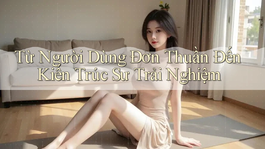 Từ Người Dùng Đơn Thuần Đến Kiến Trúc Sư Trải Nghiệm Từ Người Dùng Đơn Thuần Đến Kiến Trúc Sư Trải Nghiệm