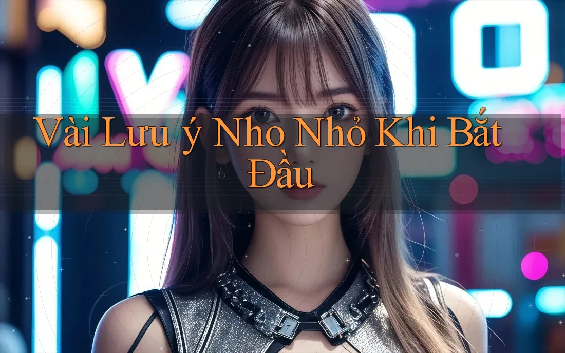 Vài Lưu ý Nho Nhỏ Khi Bắt Đầu